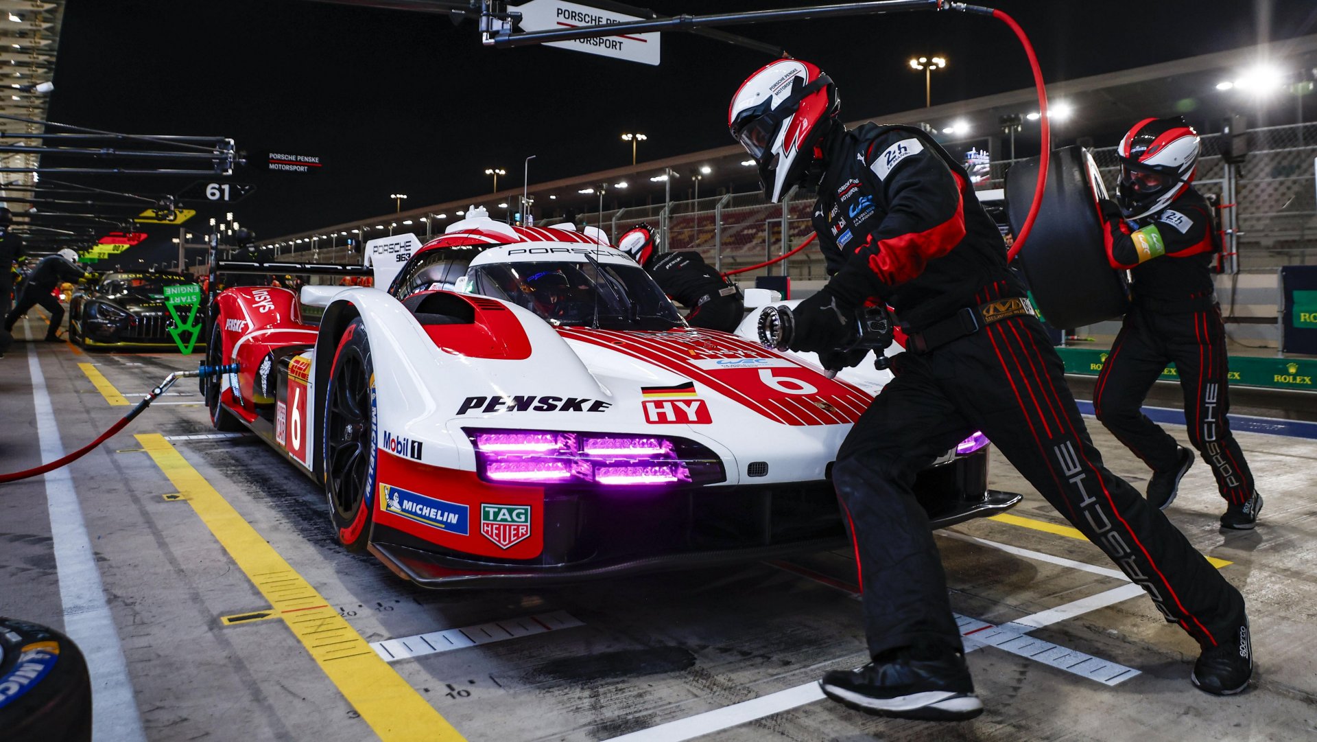 WEC sezonunun başlangıcından önce Porsche fabrika takımı verimli test sürüşleri gerçekleştirdi