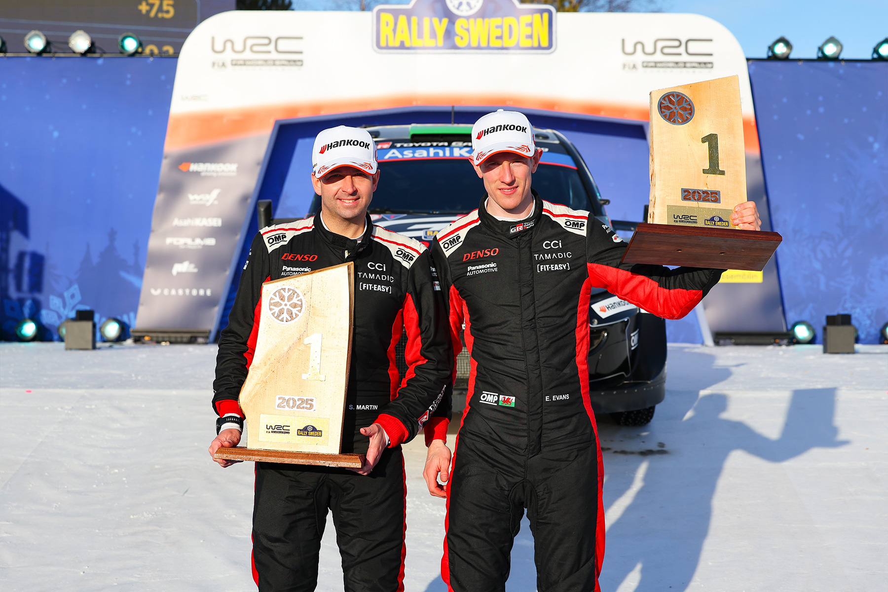 TOYOTA KARLI İSVEÇ RALLİSİ’Nİ DE KAZANARAK KUSURSUZ BİR BAŞLANGICA İMZA ATTI