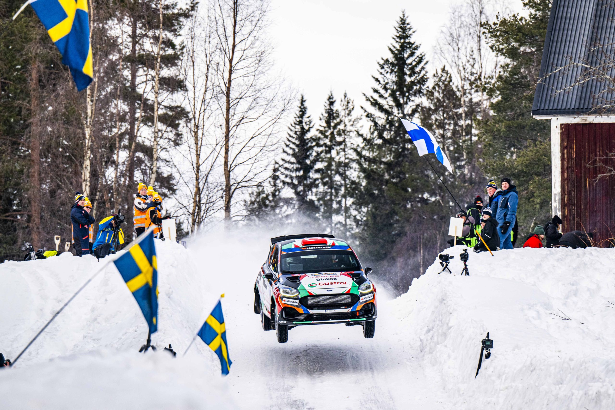 Castrol Ford Team Türkiye, Ali Türkkan ile JWRC Sezonun İlk Rallisine İsveç’te Çıktı