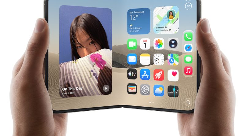 Apple iPhone Duo katlanabilir telefon