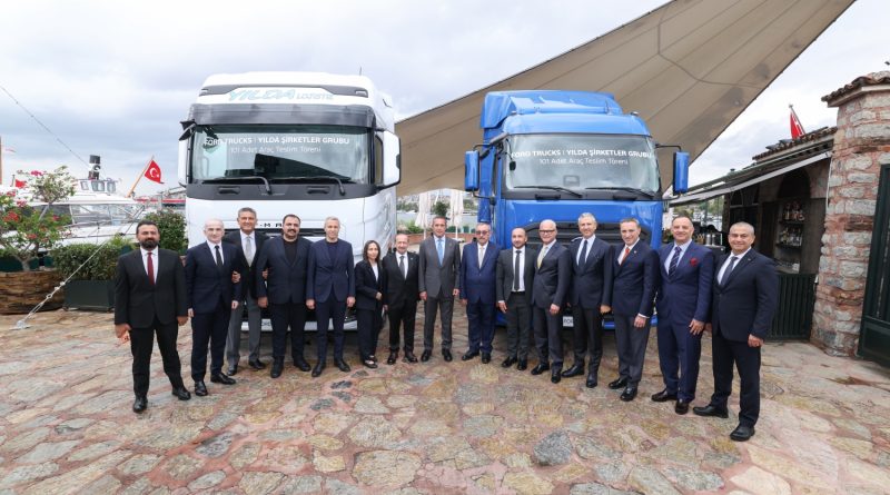 Ford Trucks ve Yılda Şirketler Grubu 101 araç teslimat töreni
