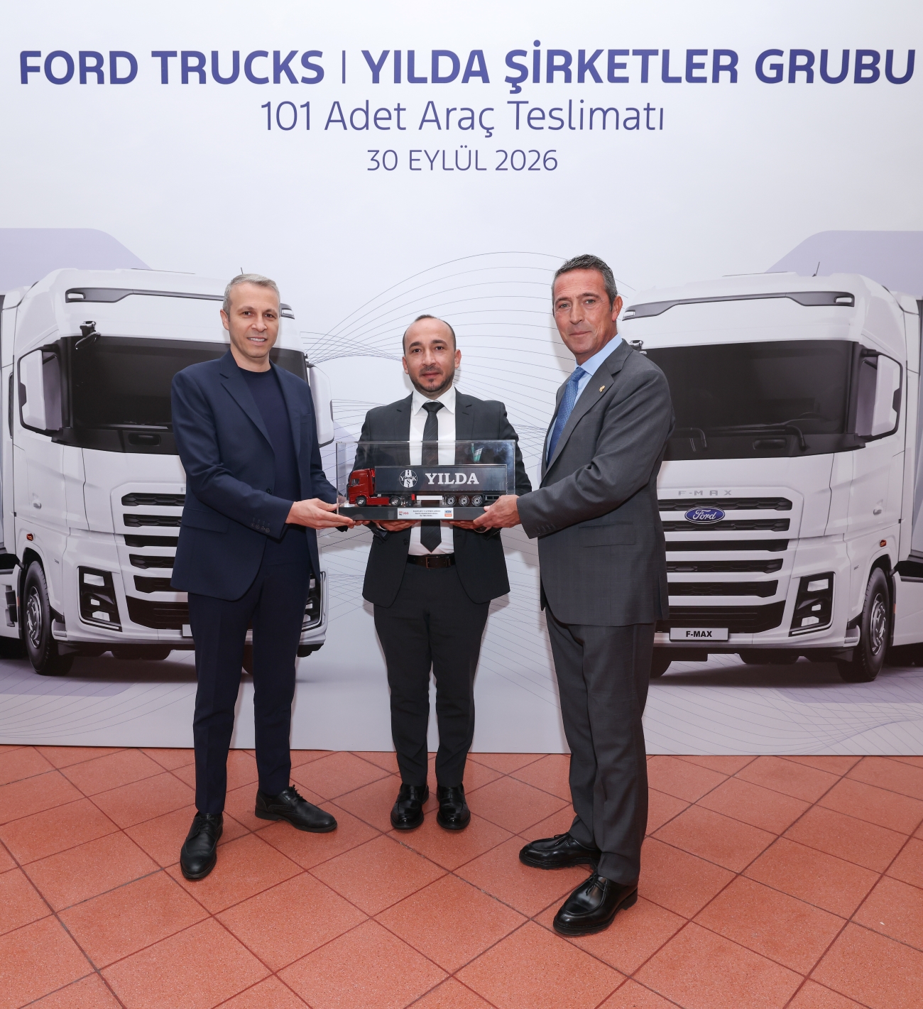 Ford Trucks Yılda Şirketler Grubu araç teslimatı