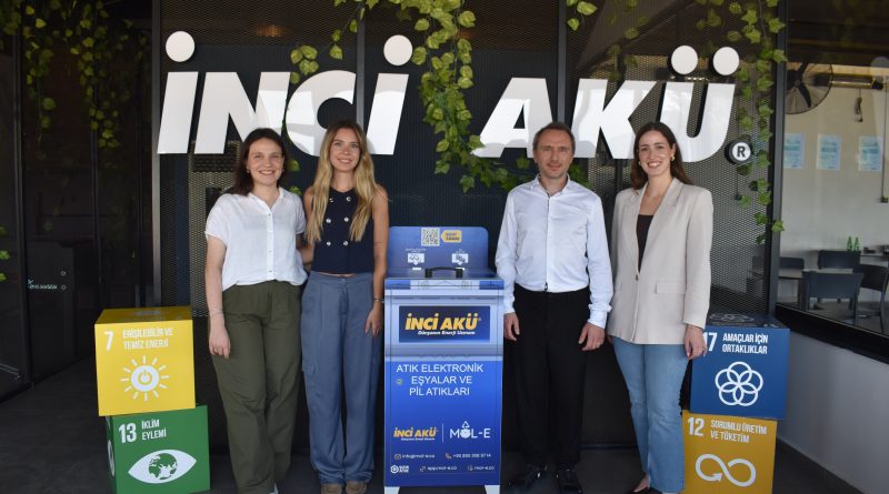 İnci Akü Atıktan Değere elektronik atık toplama projesi