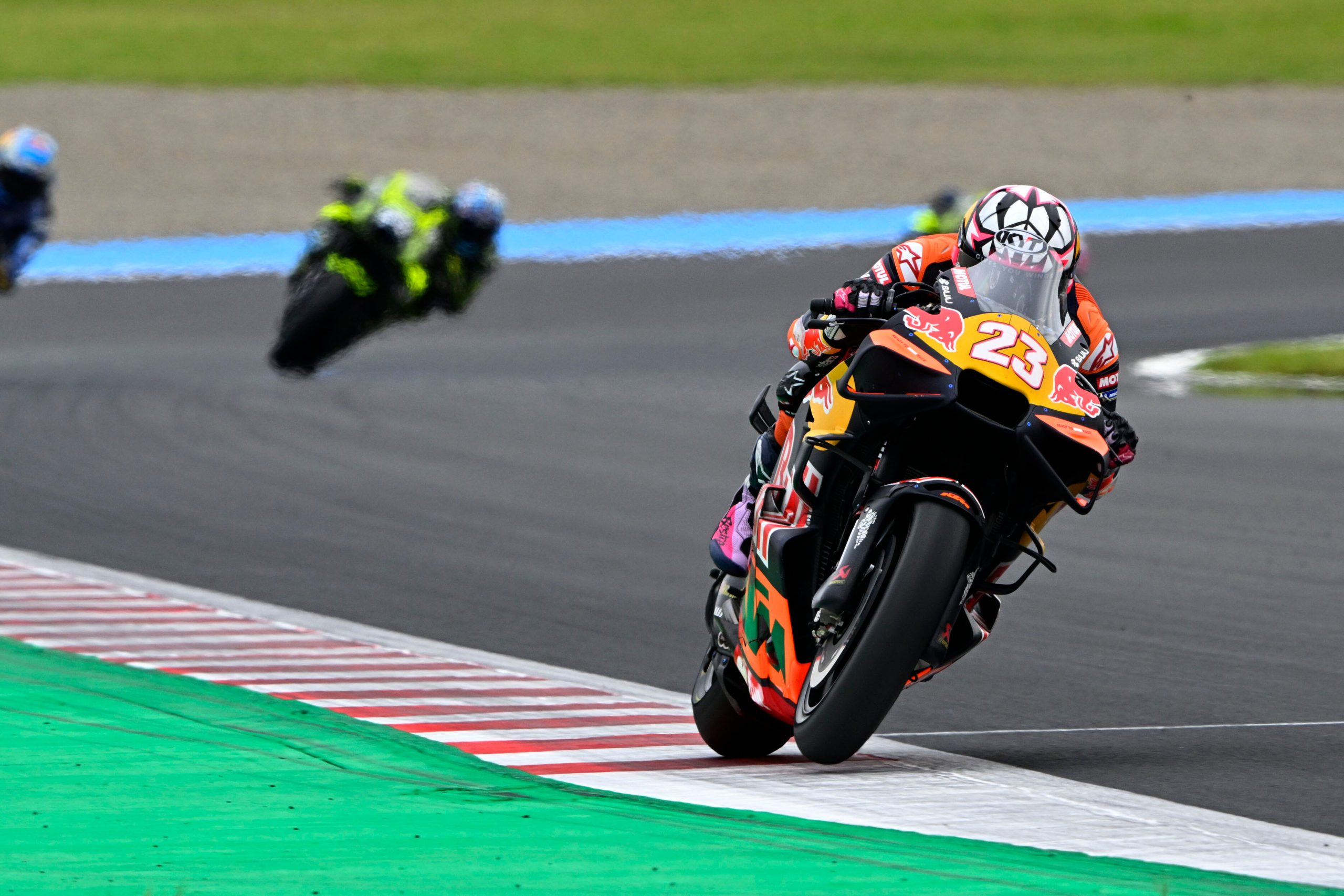 Enea Bastianini KTM ile Motegi pistinde
