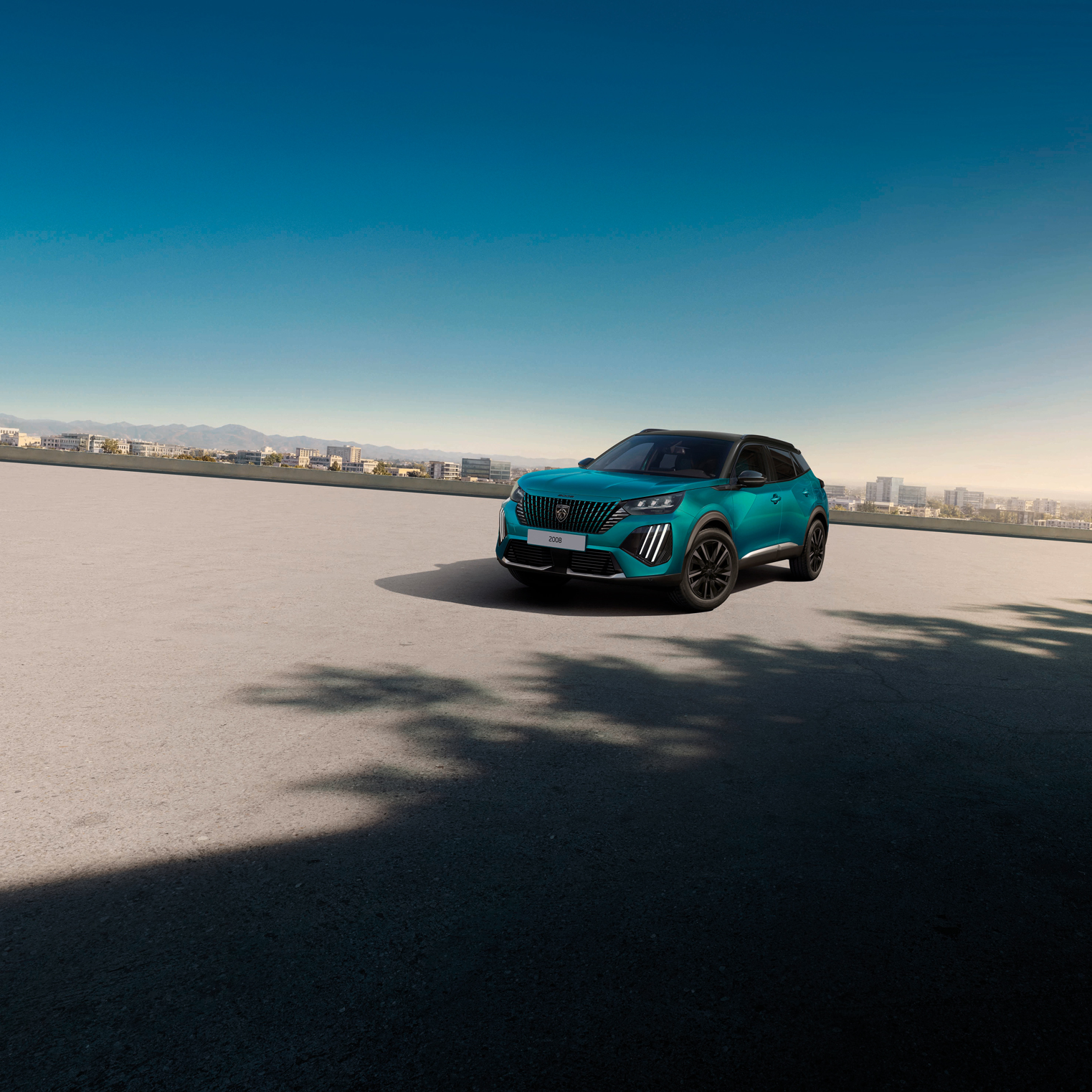 Peugeot 2008 İyonya Mavi dış tasarım