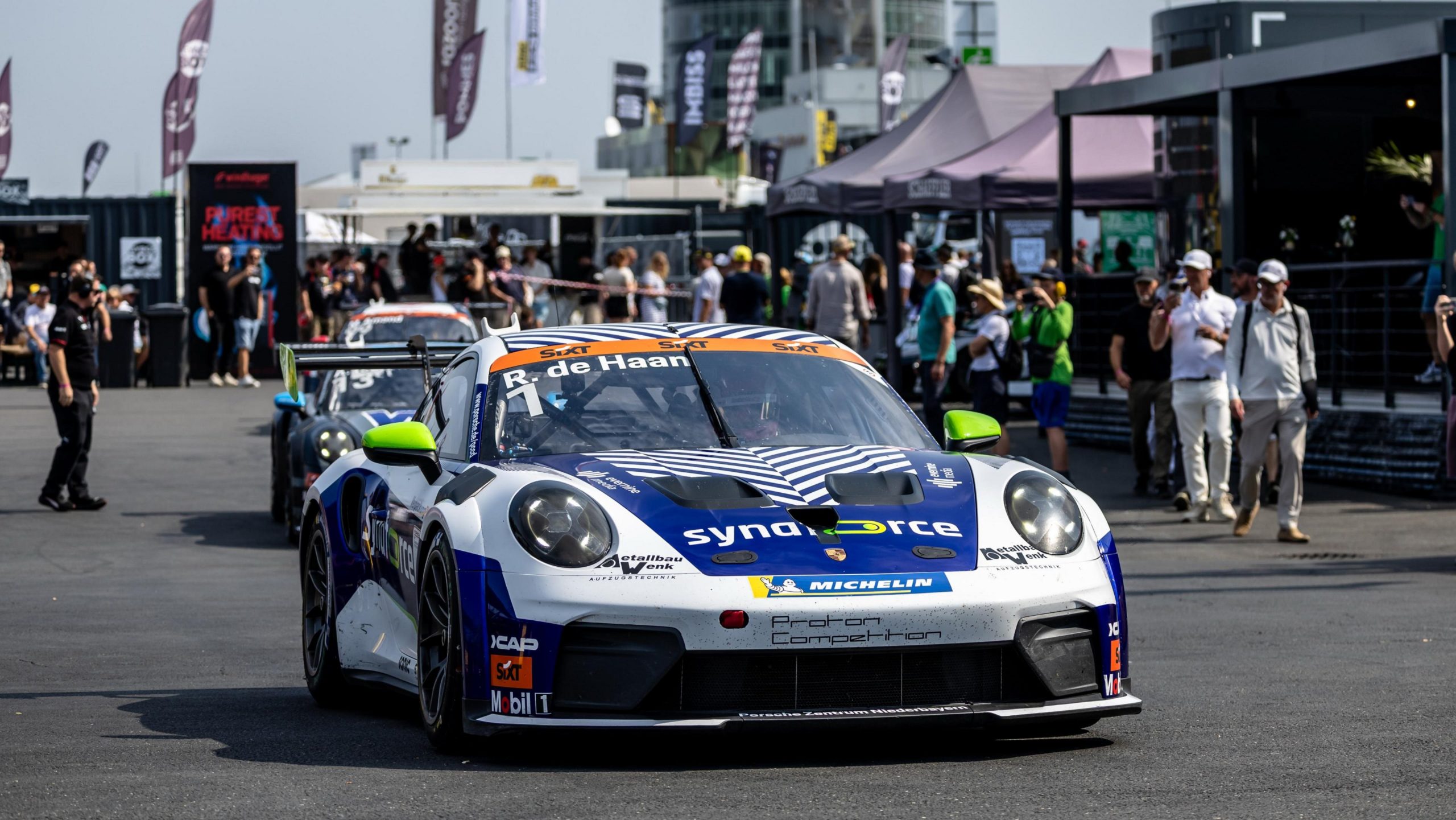 Robert De Haan (NL), Proton Competition (#1), Porsche 911 Cup, Porsche Sixt Carrera Cup Deutschland, Preview, Hockenheimring, 2026, Porsche AG