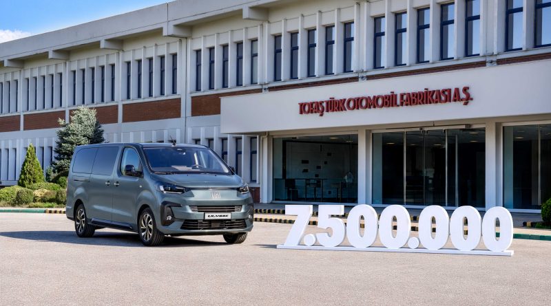 Tofaş Bursa 7.5 milyonuncu araç Fiat Ulysse