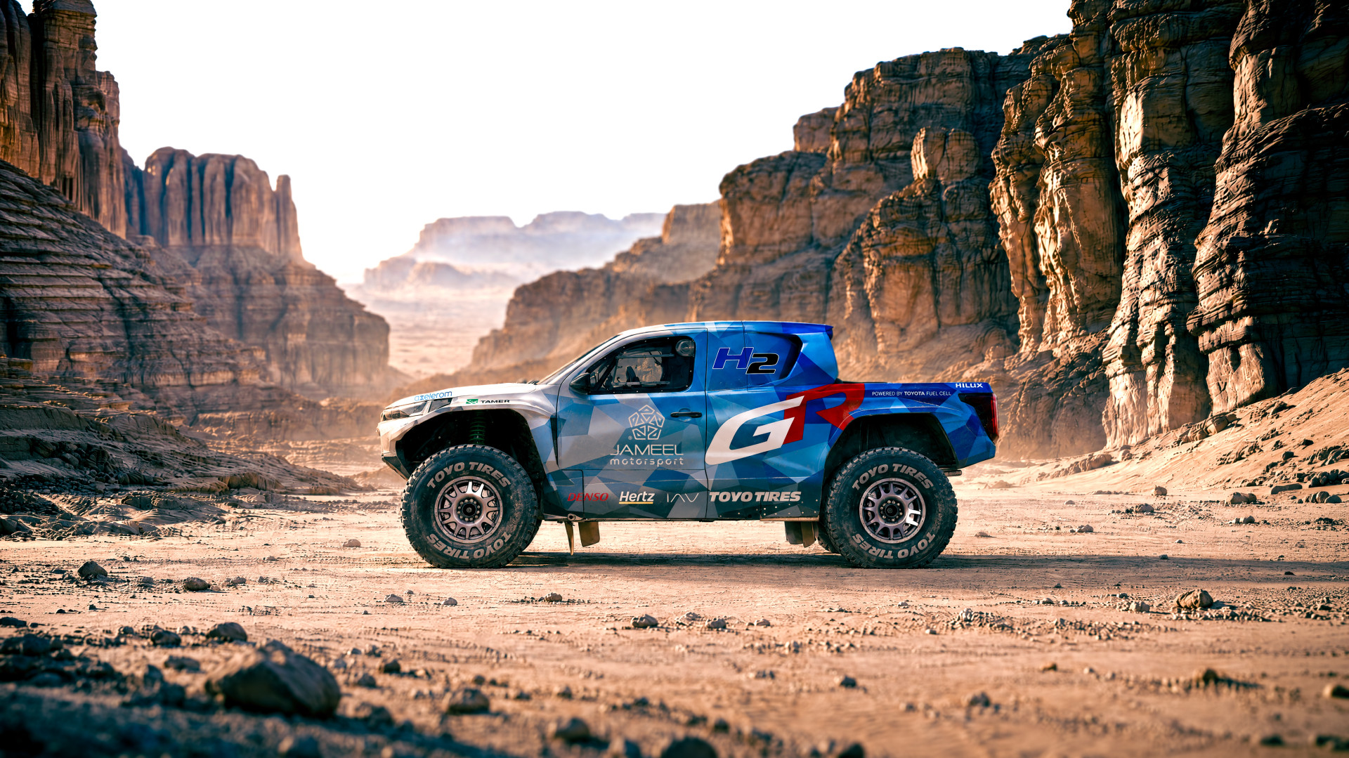Toyota hidrojen yakıt hücreli Hilux