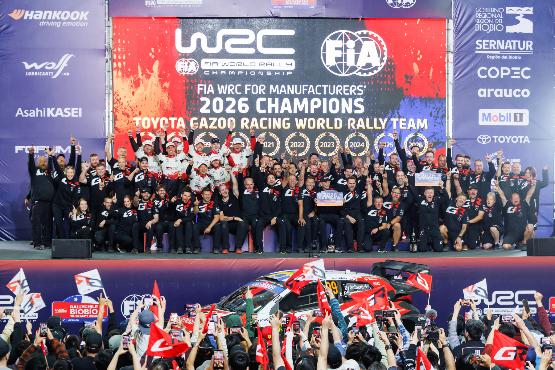 TOYOTA GAZOO Racing WRC Şili 2026
